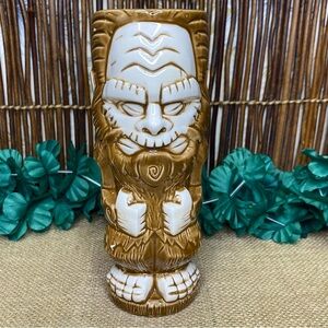 Geeki Tikis Bigfoot Mug Brown Ceramic 16 Ounce Cup Beeline Creative Inc.